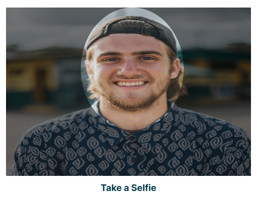 SAM live selfie capture for driver identity rechecks